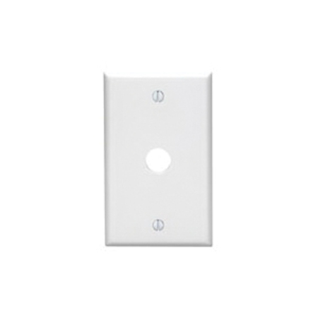 LEVITON Telephone/Cable 1 Gang Wallplate 86017